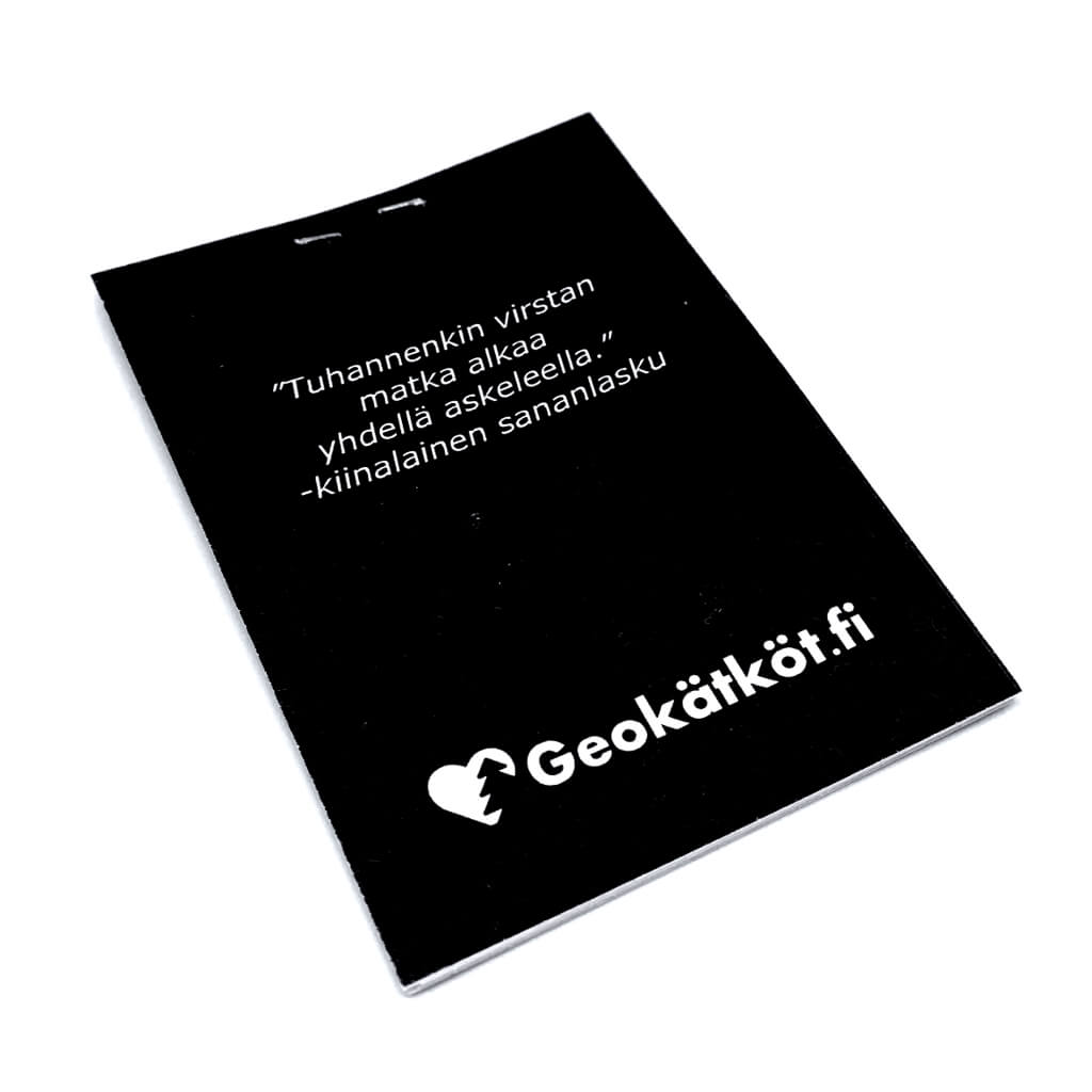 Kosteudenkestävä lokikirja 7x5 cm - Image 2